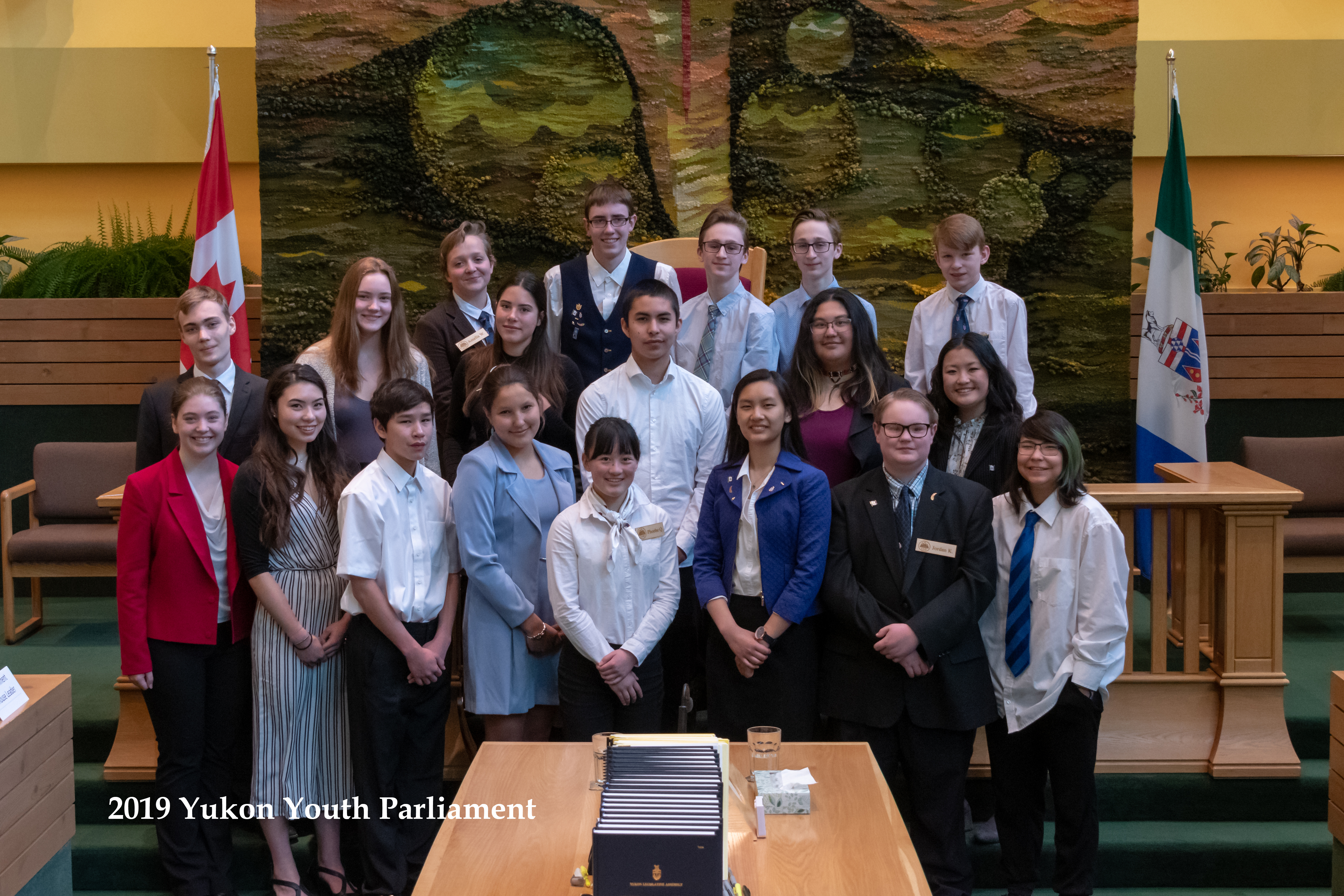 Parlement jeunesse du Yukon 2019
